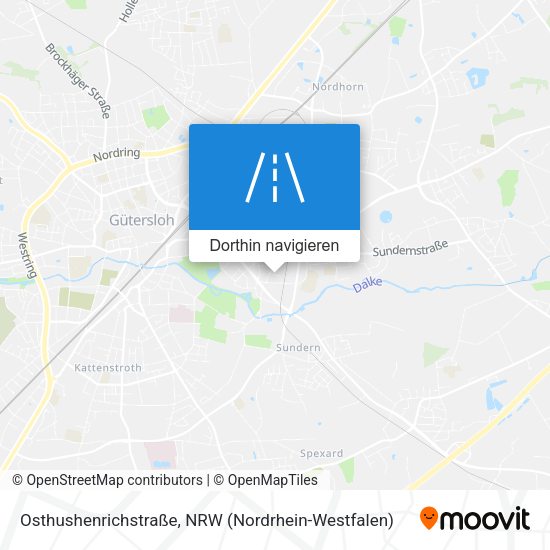 Osthushenrichstraße Karte