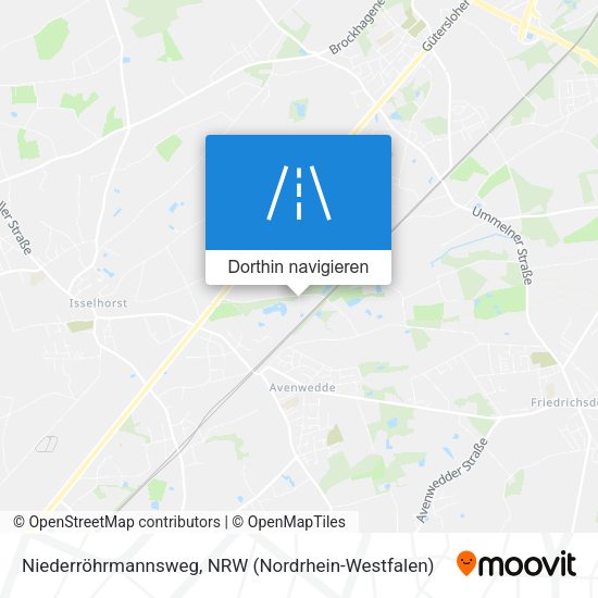 Niederröhrmannsweg Karte