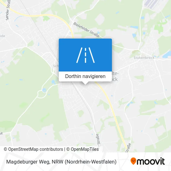 Magdeburger Weg Karte