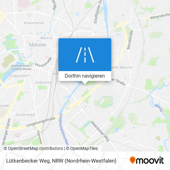 Lütkenbecker Weg Karte