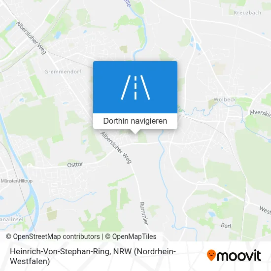 Heinrich-Von-Stephan-Ring Karte