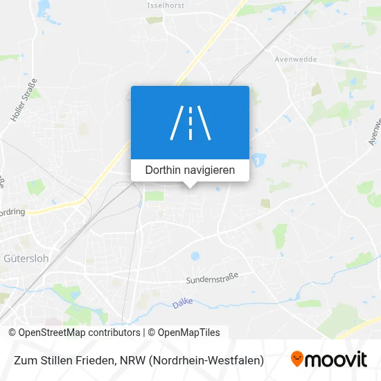 Zum Stillen Frieden Karte