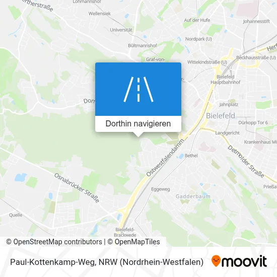 Paul-Kottenkamp-Weg Karte