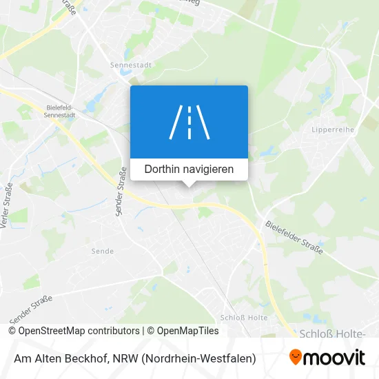 Am Alten Beckhof Karte