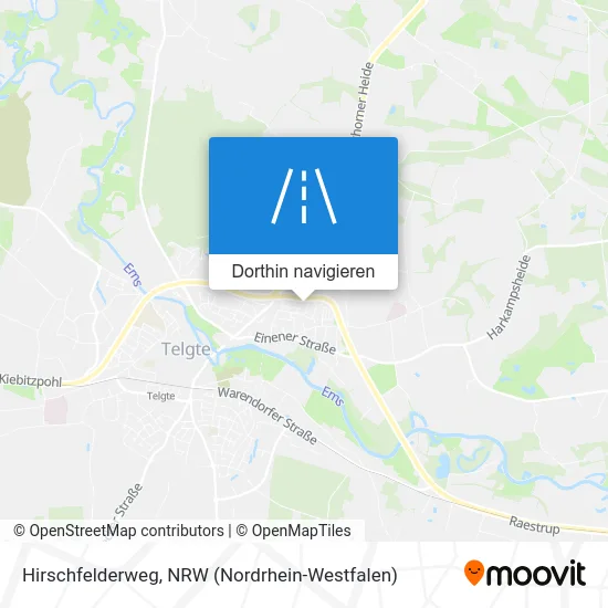 Hirschfelderweg Karte