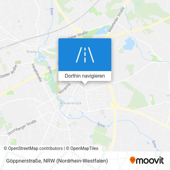 Göppnerstraße Karte