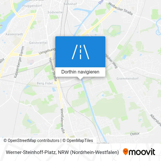 Werner-Steinhoff-Platz Karte