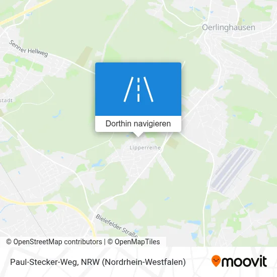 Paul-Stecker-Weg Karte