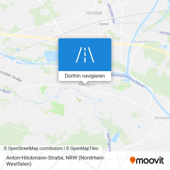 Anton-Hilckmann-Straße Karte