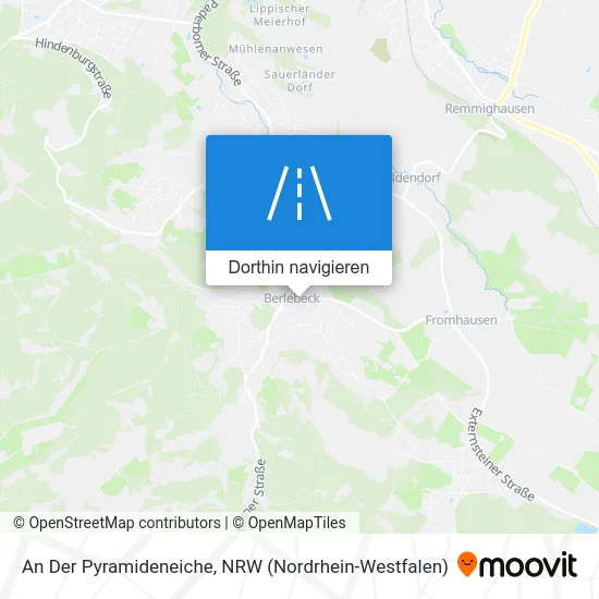 An Der Pyramideneiche Karte