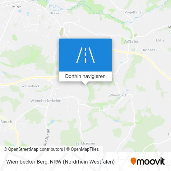 Wiembecker Berg Karte