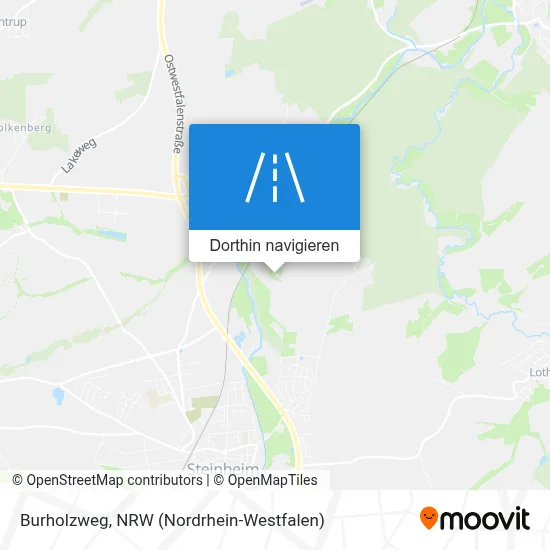 Burholzweg Karte