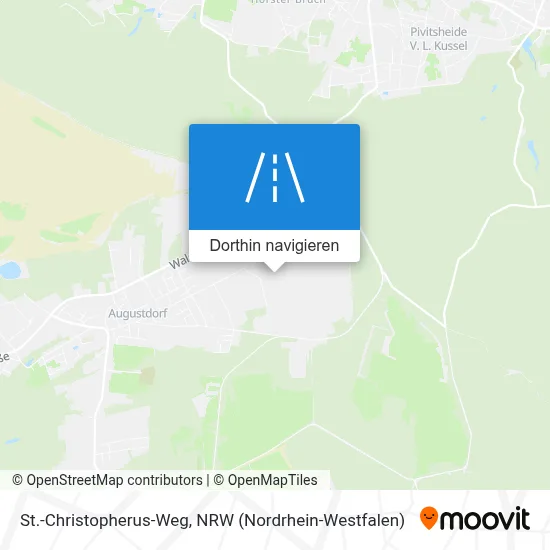 St.-Christopherus-Weg Karte