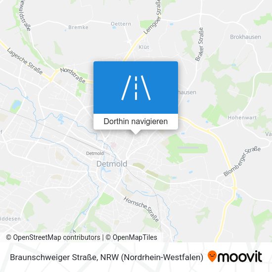 Braunschweiger Straße Karte