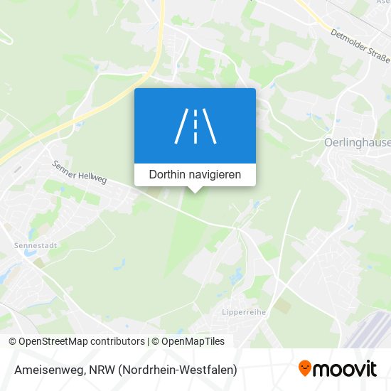 Ameisenweg Karte