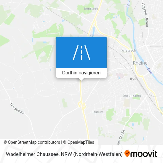 Wadelheimer Chaussee Karte