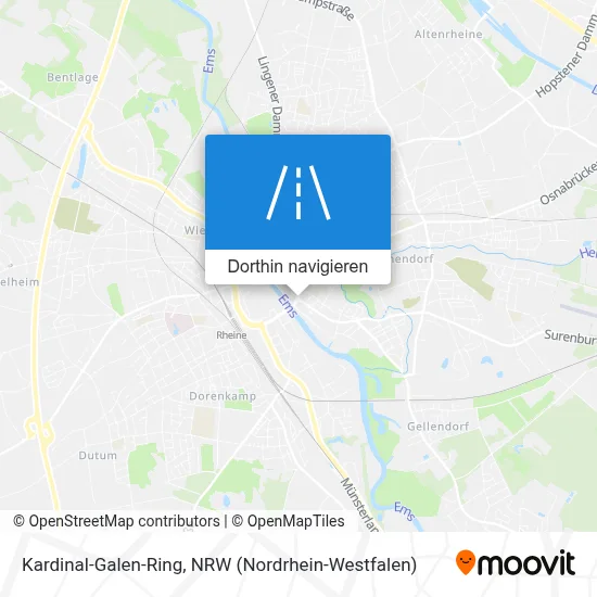 Kardinal-Galen-Ring Karte