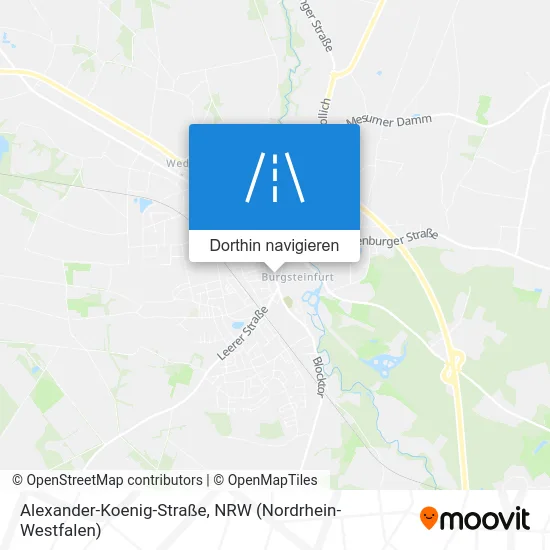 Alexander-Koenig-Straße Karte