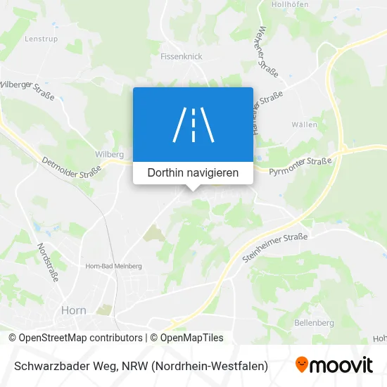 Schwarzbader Weg Karte