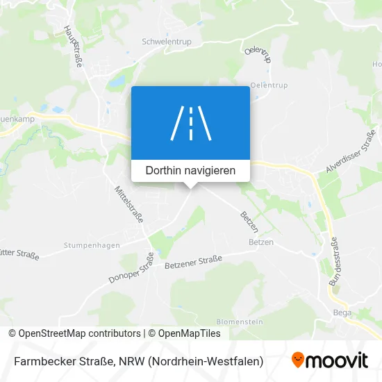 Farmbecker Straße Karte