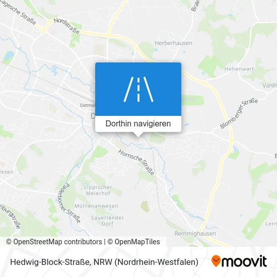 Hedwig-Block-Straße Karte