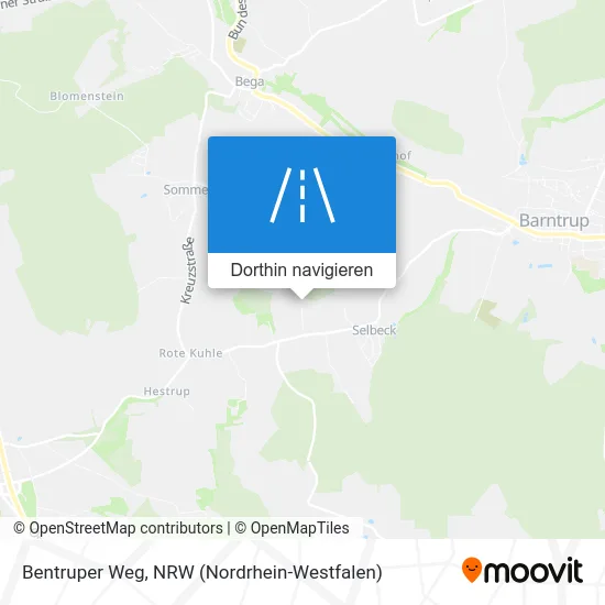 Bentruper Weg Karte