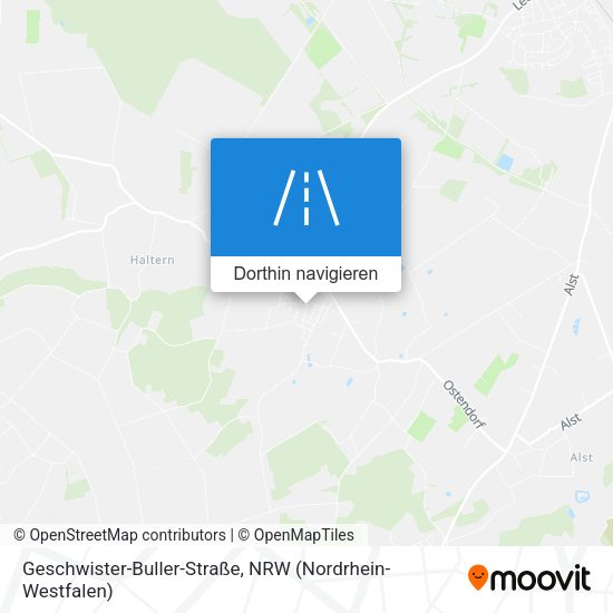 Geschwister-Buller-Straße Karte