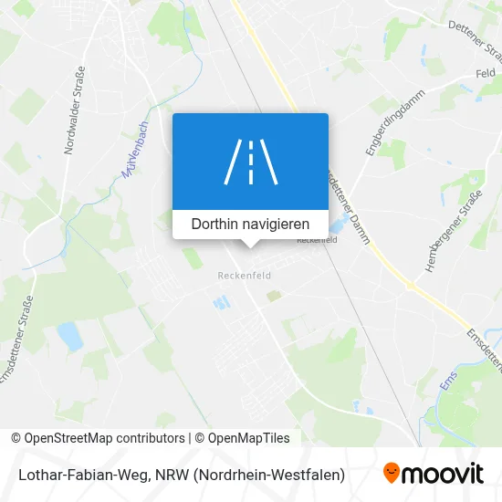 Lothar-Fabian-Weg Karte