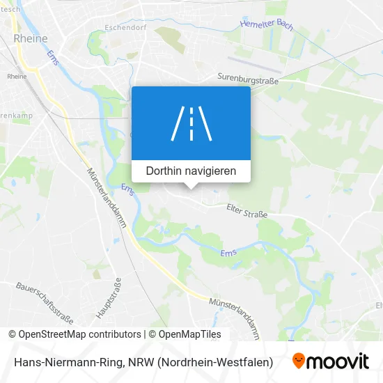 Hans-Niermann-Ring Karte
