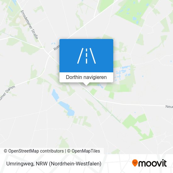 Umringweg Karte