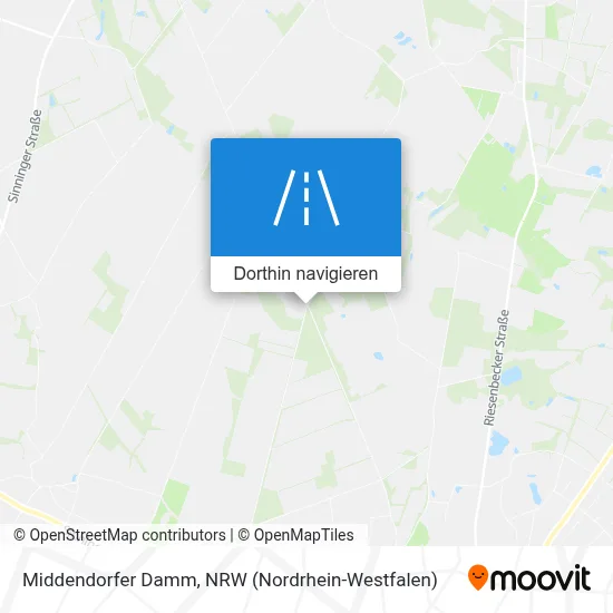 Middendorfer Damm Karte