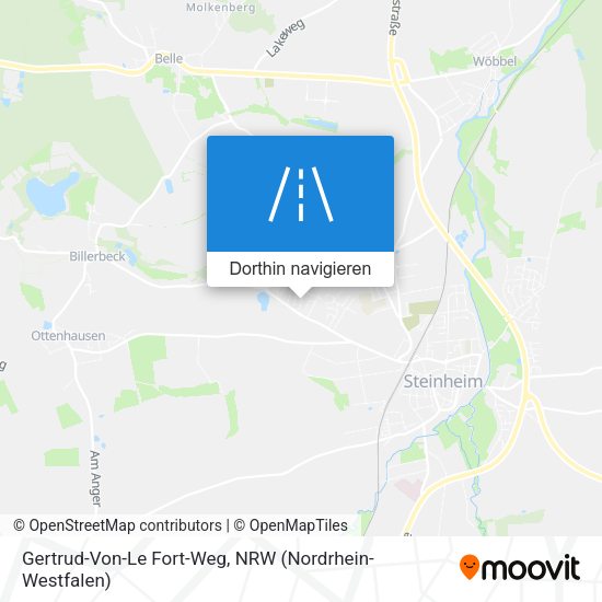 Gertrud-Von-Le Fort-Weg Karte