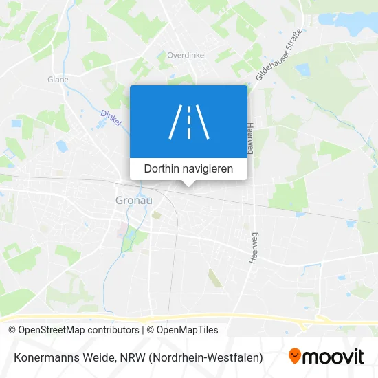 Konermanns Weide Karte