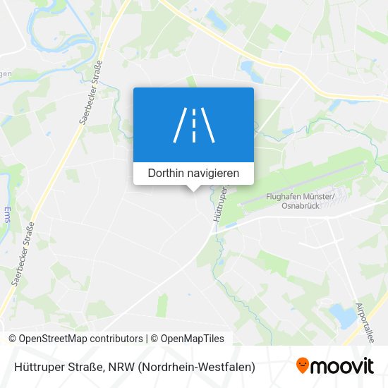 Hüttruper Straße Karte