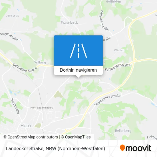 Landecker Straße Karte