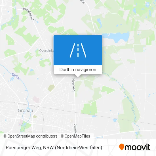 Rüenberger Weg Karte