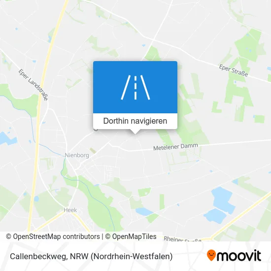 Callenbeckweg Karte