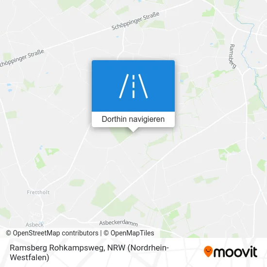 Ramsberg Rohkampsweg Karte