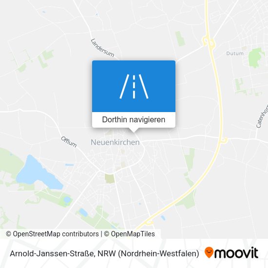 Arnold-Janssen-Straße Karte
