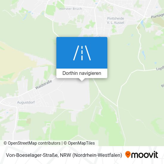 Von-Boeselager-Straße Karte