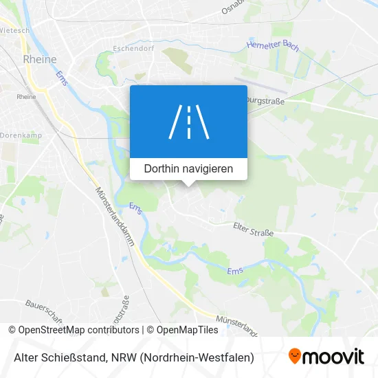 Alter Schießstand Karte