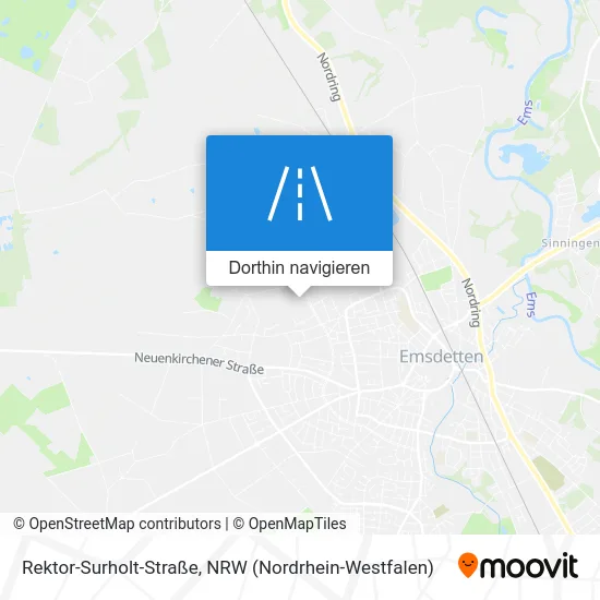 Rektor-Surholt-Straße Karte
