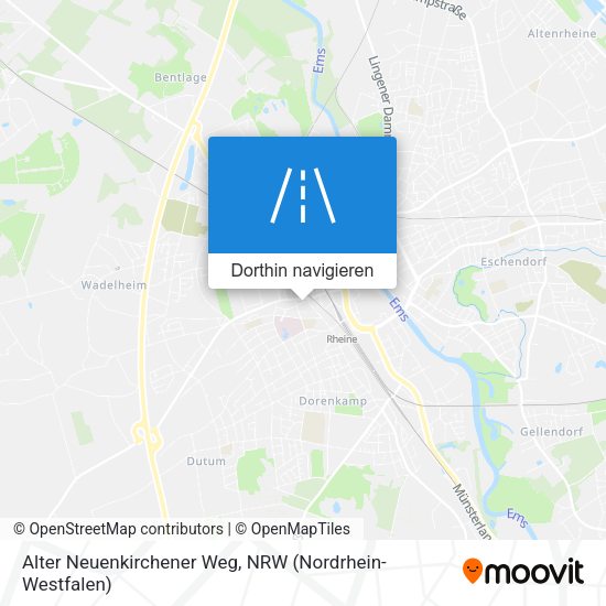 Alter Neuenkirchener Weg Karte
