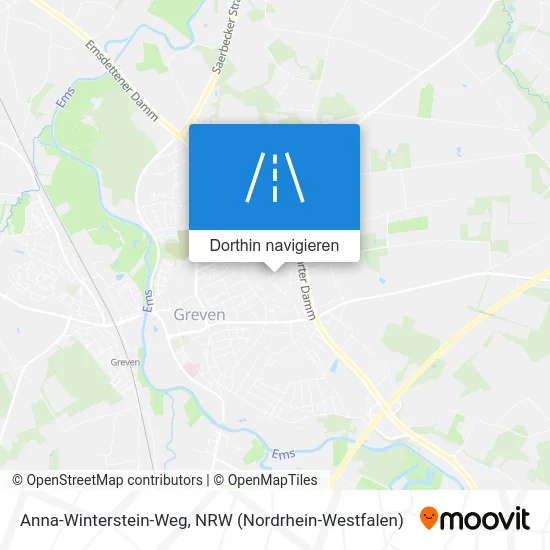 Anna-Winterstein-Weg Karte