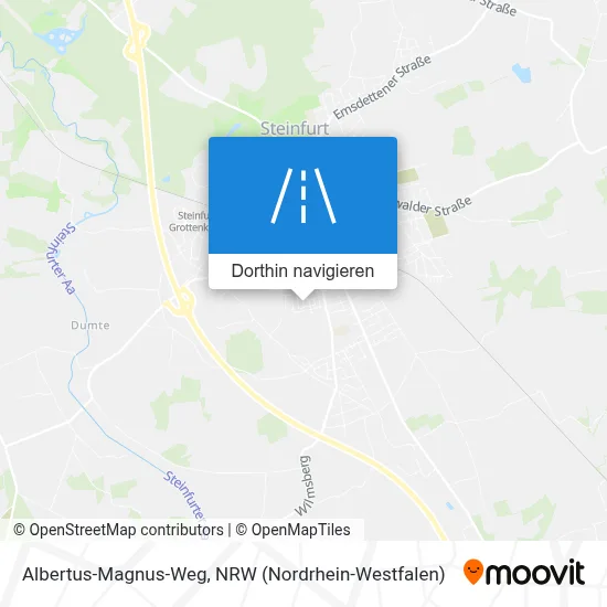 Albertus-Magnus-Weg Karte