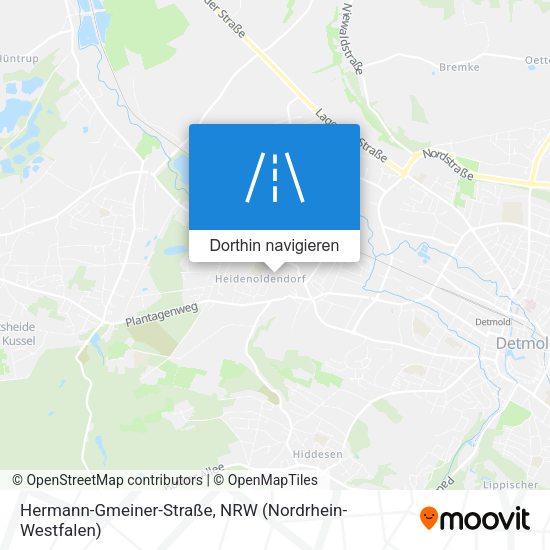 Hermann-Gmeiner-Straße Karte