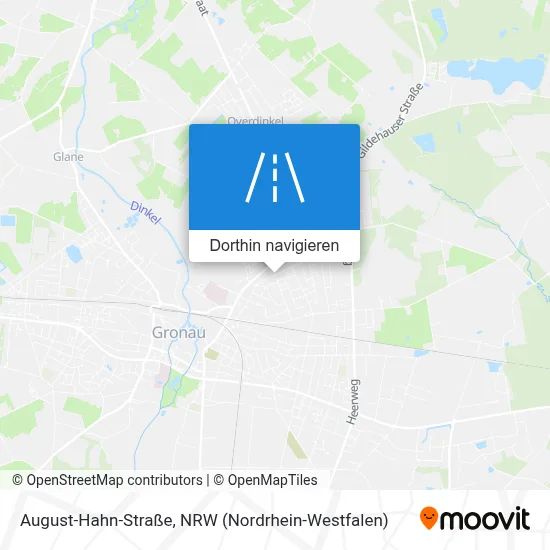 August-Hahn-Straße Karte
