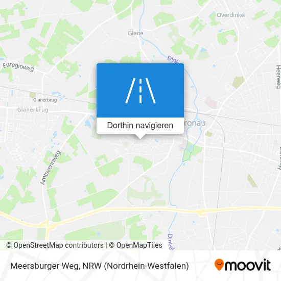 Meersburger Weg Karte