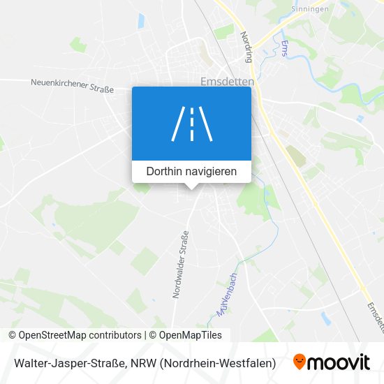 Walter-Jasper-Straße Karte