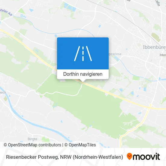 Riesenbecker Postweg Karte